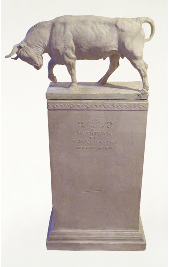 Maquette for the Smithtown Bull Statue of 'Whisper'